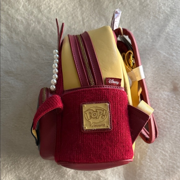 Loungefly Red and Gray Character Backpack - Picture 2 of 6